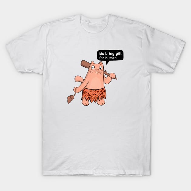 Cave Cat T-Shirt by Drawn to Cats